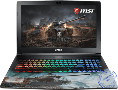 ноутбук MSI GP62M 7RDX-2098XRU World of Tanks Edition