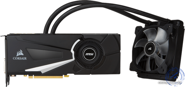 видеокарт MSI GeForce GTX 1070 Sea Hawk X